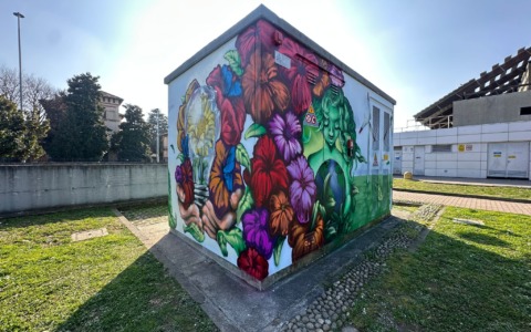 A Desio si inaugura il murale ispirato dagli studenti del Meroni