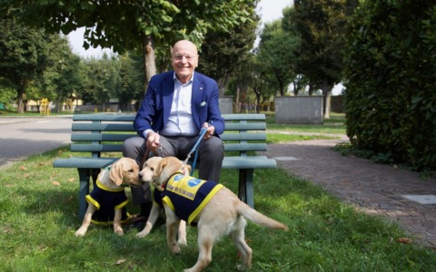 Addio a Giovanni Fossati, fondatore degli “angeli a quattro zampe”