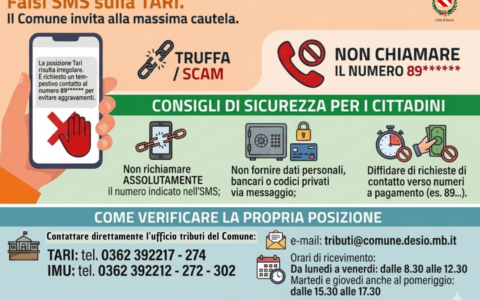 Attenzione ai falsi sms sulla Tari: ecco come difendersi