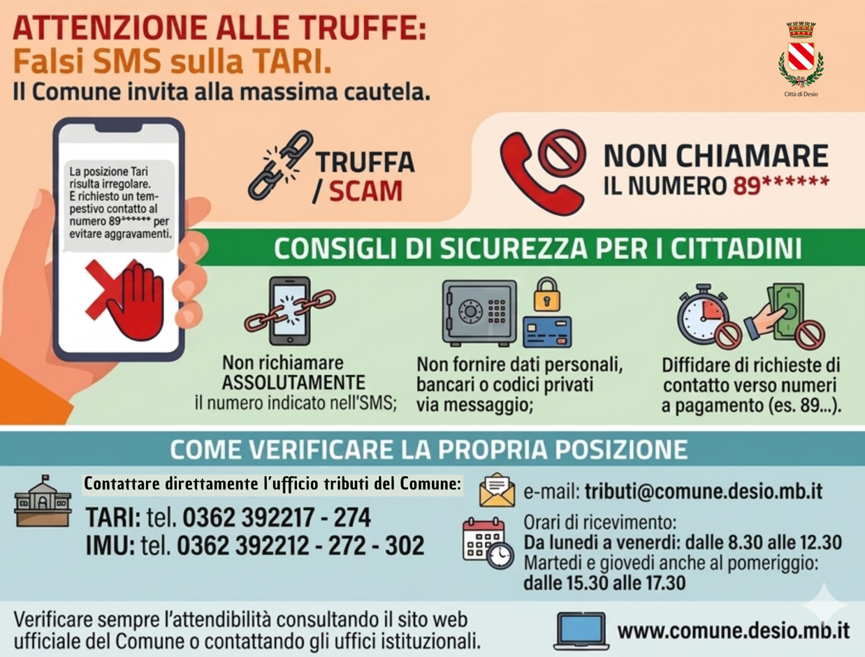 Attenzione ai falsi sms sulla Tari: ecco come difendersi
