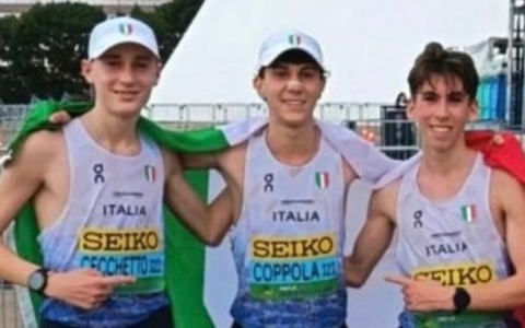 Nicolò Vidal trionfa ai Campionati del Mondo di marcia a squadre