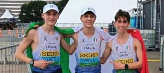 Nicolò Vidal trionfa ai Campionati del Mondo di marcia a squadre