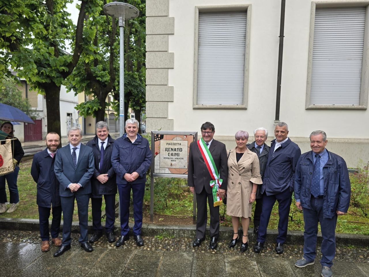 Riconoscimento per Renato Caimi a Nova Milanese