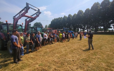 Corso di trattoristi: successo per gli studenti del Castiglioni