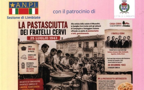 La Pastasciutta Antifascista torna a Limbiate il 25 luglio